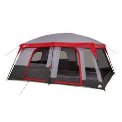 Ozark Trail 12-Person Cabin Tent, with Convertible Screen Room