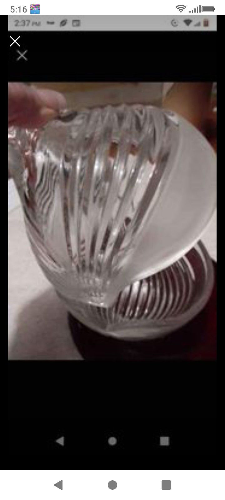 Fabulous, German Made, Hand Carved, Excellent Bow Design. Could Be Used For Decor, Jewelry, Or Candy Dish.