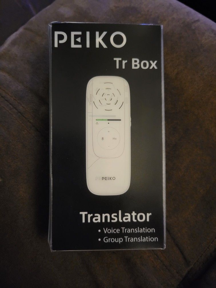 PEIKO HANDHELD TRANSLATOR!!!