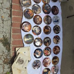 Norman Rockwell Plates