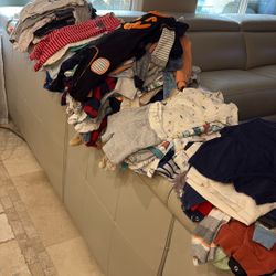 Baby Boy Clothes NB-18 Months (182 Pieces)