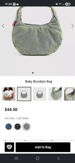 LEVI BABY BROOKLYN BAG light wash