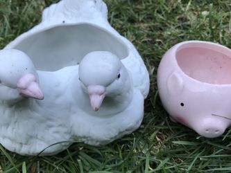 Decorative Planters - Set Of 2