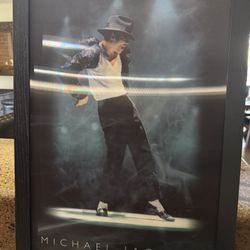 Holographic Frame Of Michael Jackson