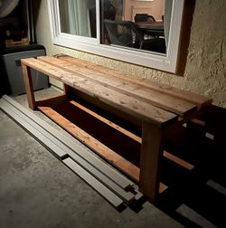 Wooden bench - free