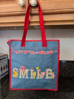 Vintage Care Bears "Smile" Tote Bag
