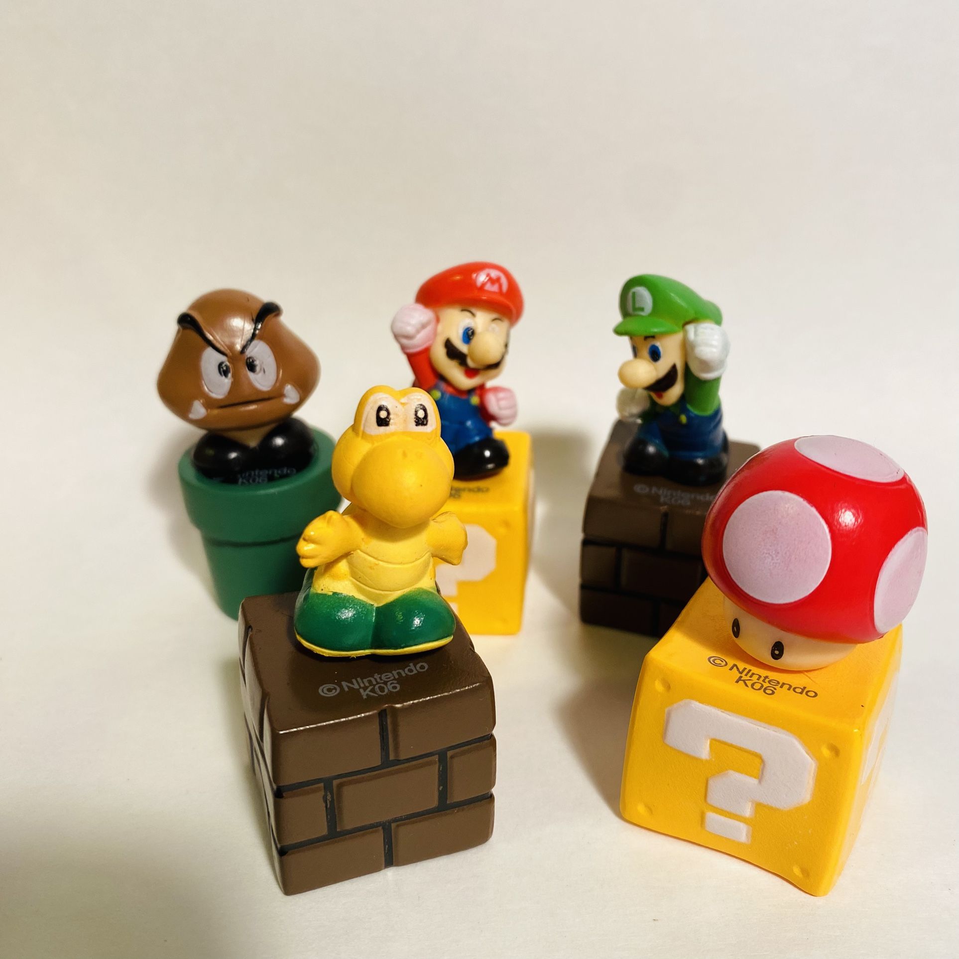 Super Mario Toys & Gift Figures Cake Toppers 5 Piece