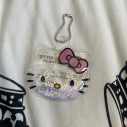 Forever 21 Clear Hello Kitty Keychain