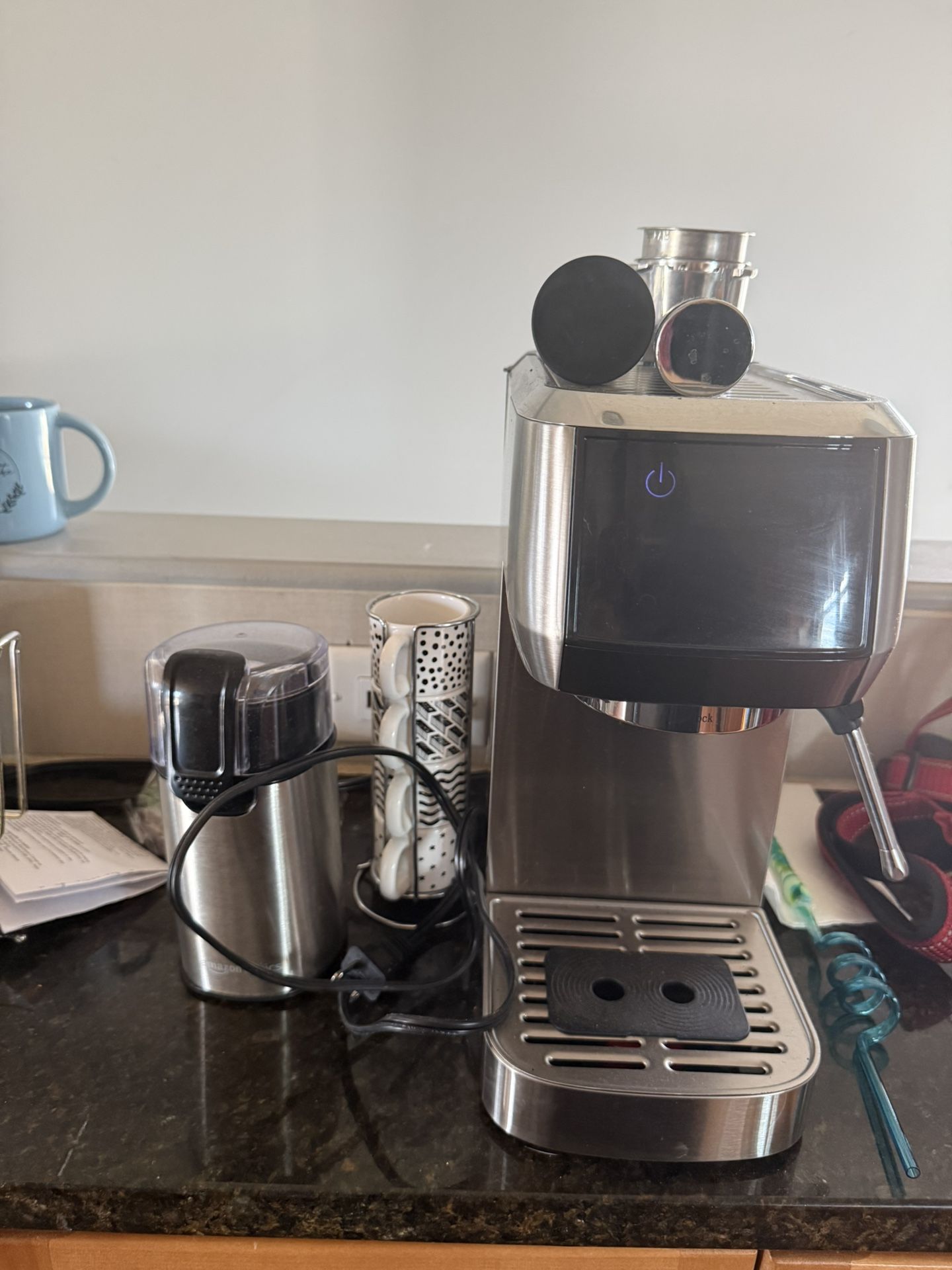 Espresso Machine And Grinder