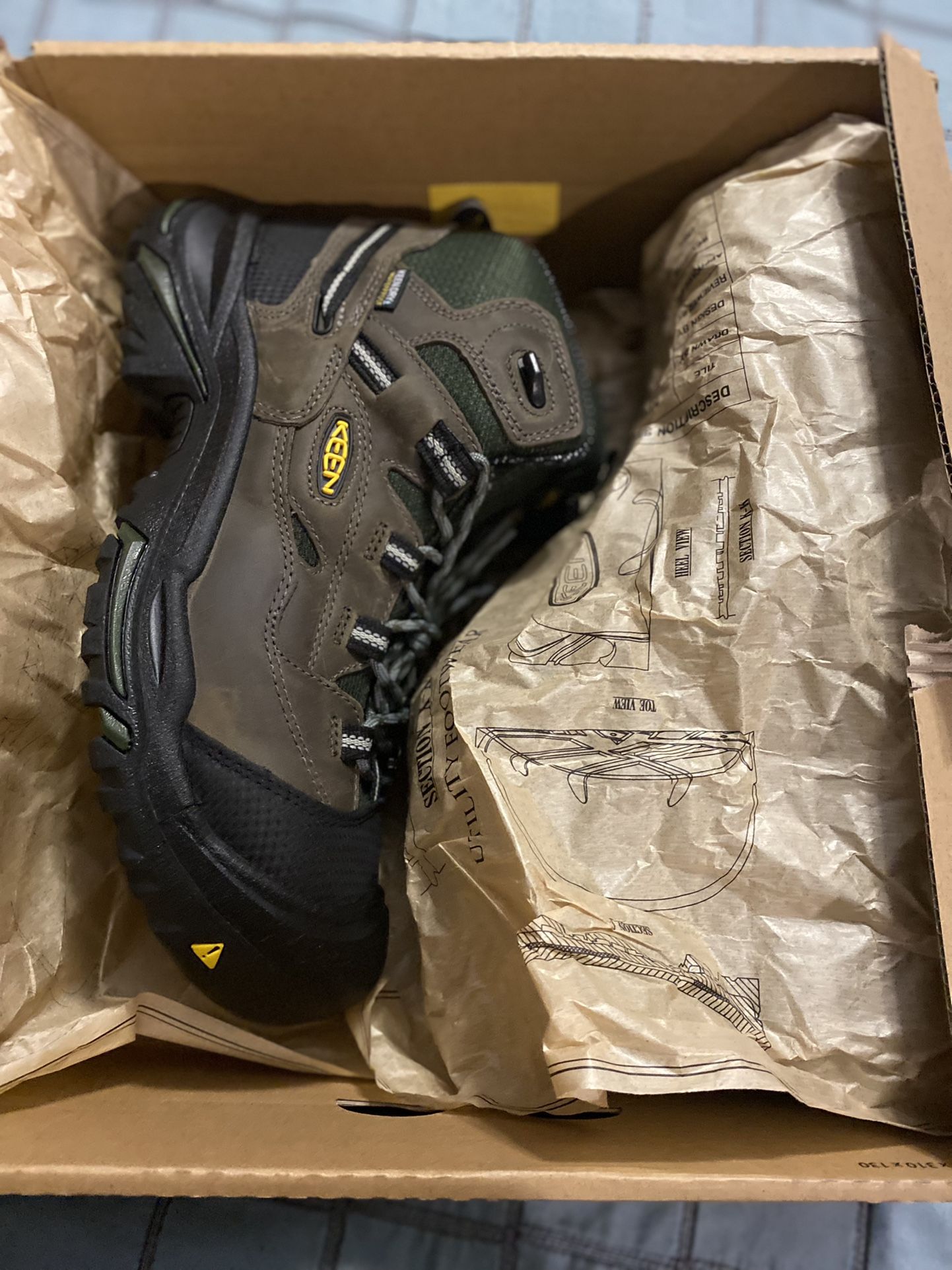 Men's KEEN Utility 6" Composite Toe WP Work Boot