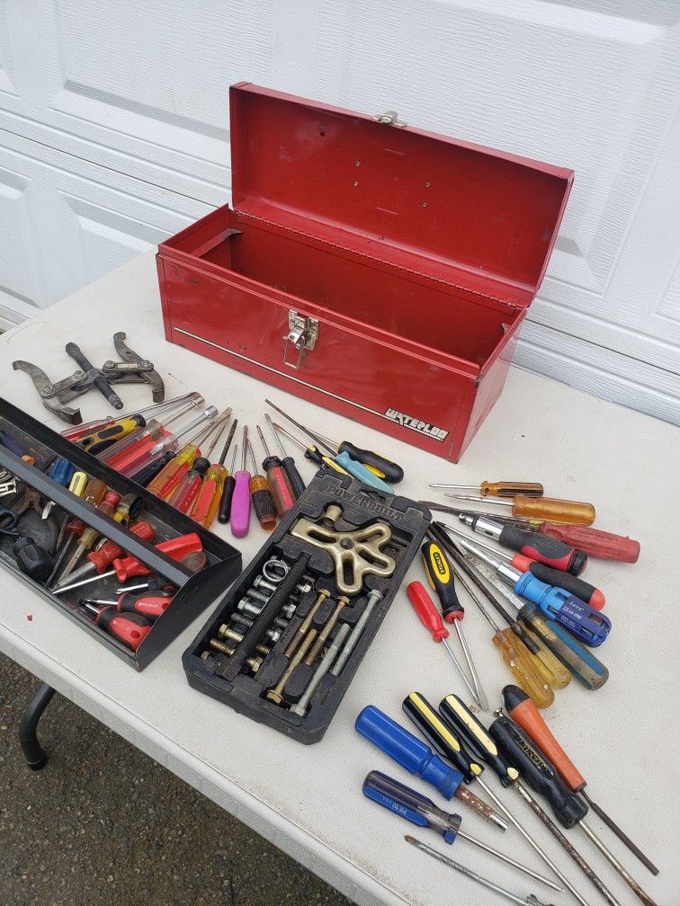 Bearing Puller, Powerbuilt Harmonic Balancer Puller Comes with Waterloo Toolbox and Content