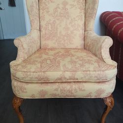 Victorian Chair And Love Chair 