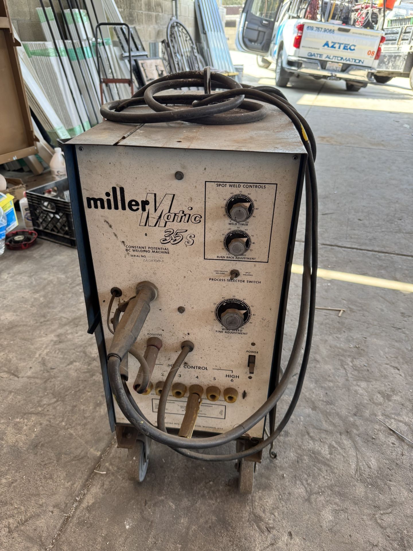MillerMatic 35s Welder