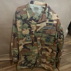 Military Issued Button Up Long Sleeve 