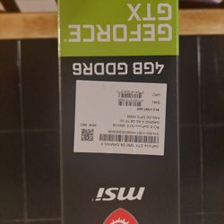 GPU msi GeForce Gtx 1650