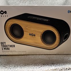 House of Marley Get Together 2 Mini: Portable Speaker with Wireless Bluetooth Connectivity
