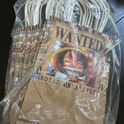 NEW! One Piece Gift Bags