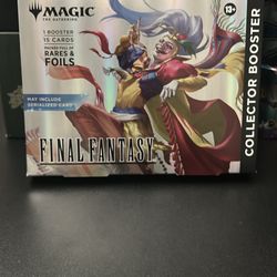 Final fantasy magic The Gathering Collector Booster