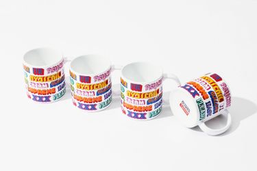 Supreme X Hysteric Glamour coffee mug