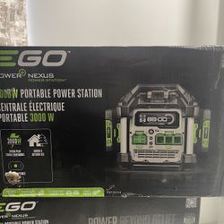 Brand New! EGO POWER+ Nexus 56v 2000 watts portable power  station, with 2× 7.5Ah batteries.