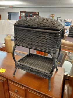 Wicker storage
