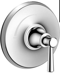 Hansgrohe Joleena Shower Valve Trim Chrome Pressure Balance Single Handle Bathroom Faucet Trim