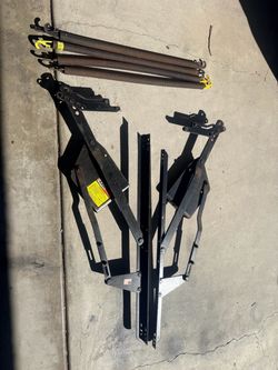 Garage Door Hardware Kit with Springs and Arms
