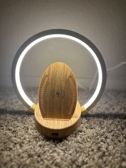 Wireless Charger With Night Light And USB Port 