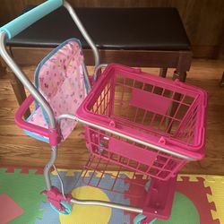 Doll Shopping Cart