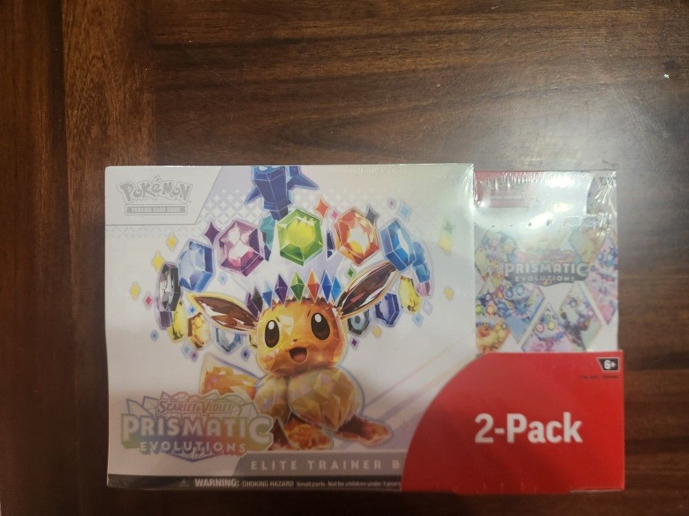 Pokemon Prismatic Evolutions Bundle Etb+booster Bundle