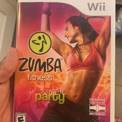 Zumba Fitness For The Nintendo  Wii . $4
