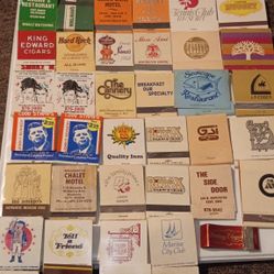Old Antique Matchbooks