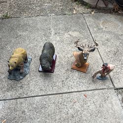 Statues $10 each or $35 for all