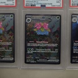 Zapdos And Venusaur 151 SIR PSA 9 FS/FT 