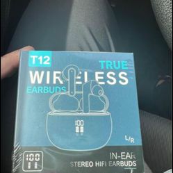 Brand New T12 True wireless earbuds!!