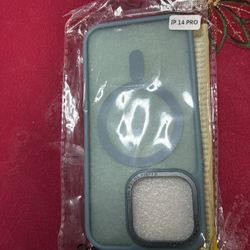 Phone Case iPhone 14 pro, Gray Blue