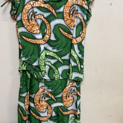 African Authentic Skirt Set 