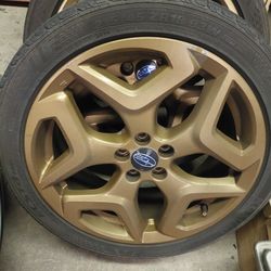 18" Subaru Rims And Tires