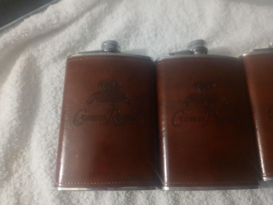 Crown Royal Flasks