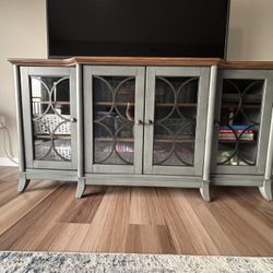 68in Wide Wood Console Table