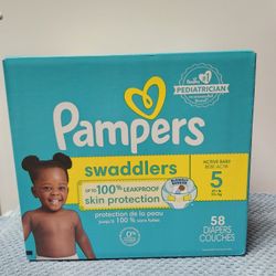 Pamper  Size #5. $24