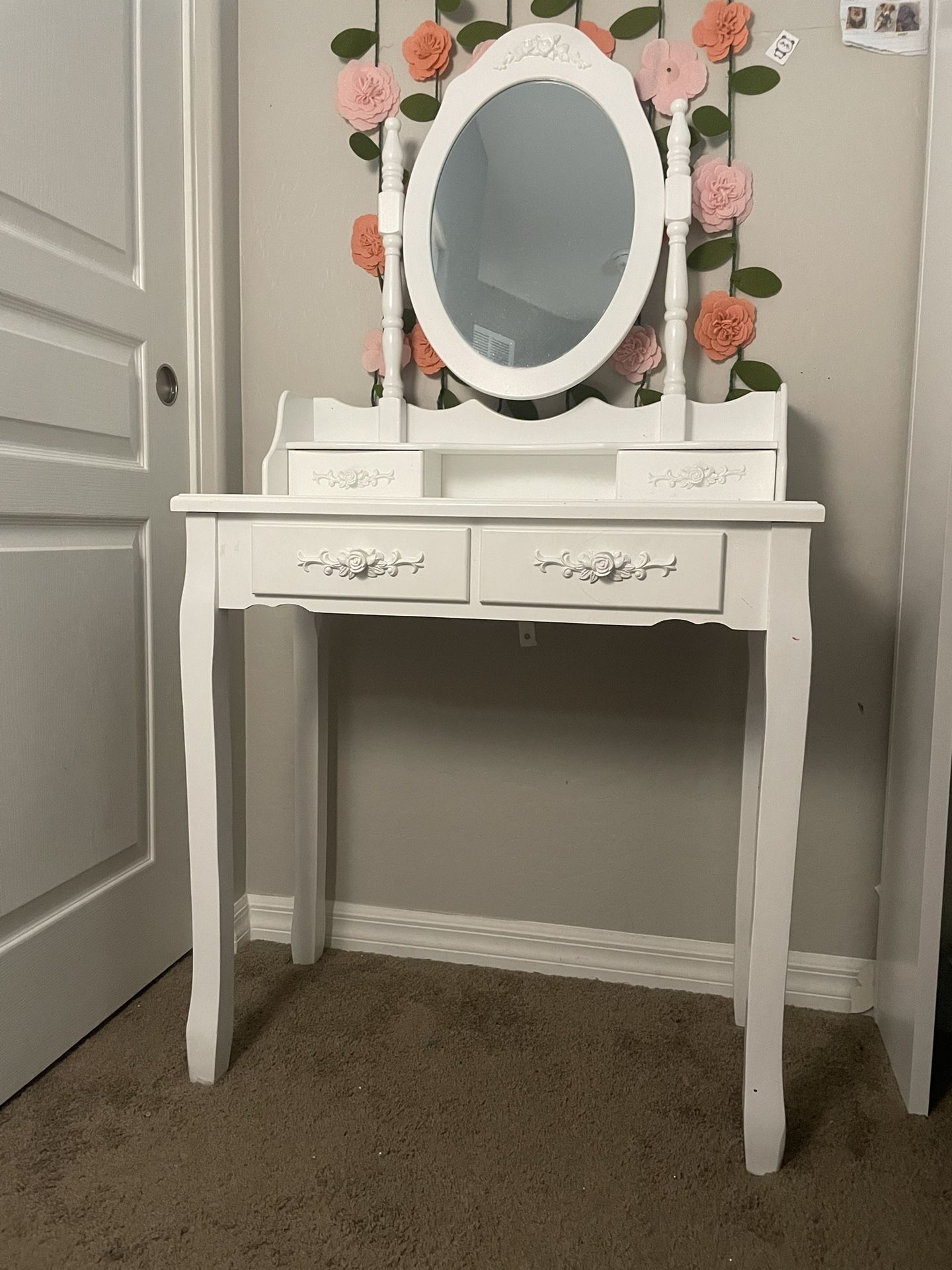 White Vanity