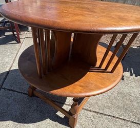 Table with two levels