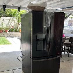 LG Refrigerator Metallic Grey
