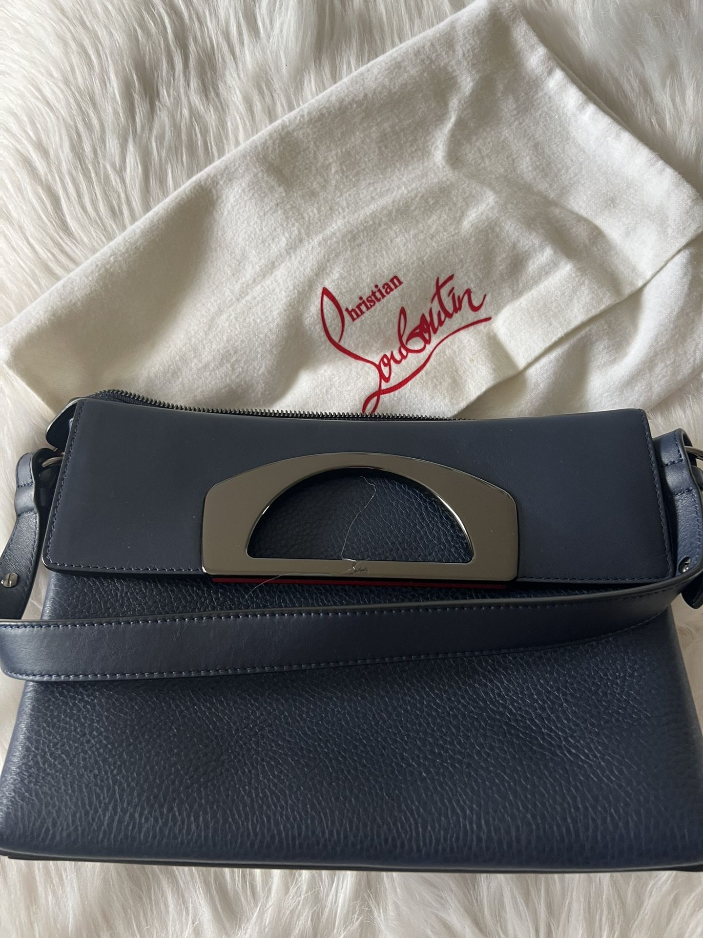 Christian Louboutin Medium Size Navy Blue