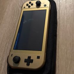 Nintendo Switch lite hyrule Edition W/ Case 