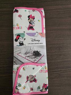 Minnie Mouse Dish Drying Mats