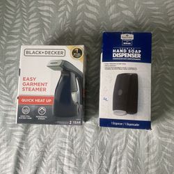 Steamer And Hand Soap Disenser Both For $35