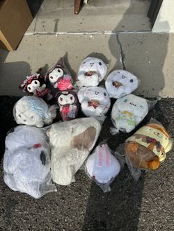 Bundle Of NEW plush Toys Japan
