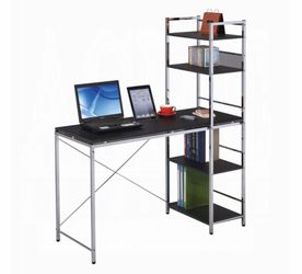 Brand New Student Desk With Side Shelves